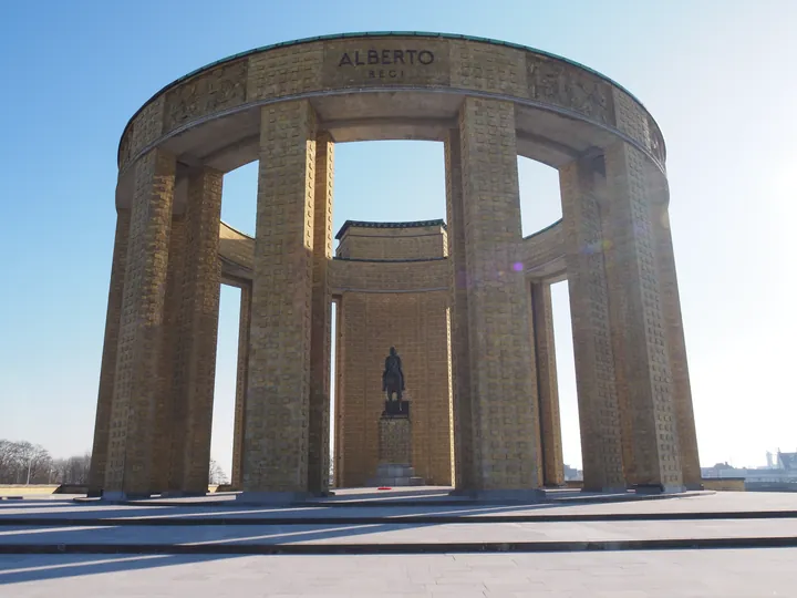 Koning Albert I-monument in Nieuwpoort (België)